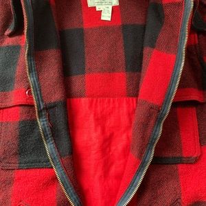 Vintage LL Bean Buffalo Plaid Lumberjack Jacket